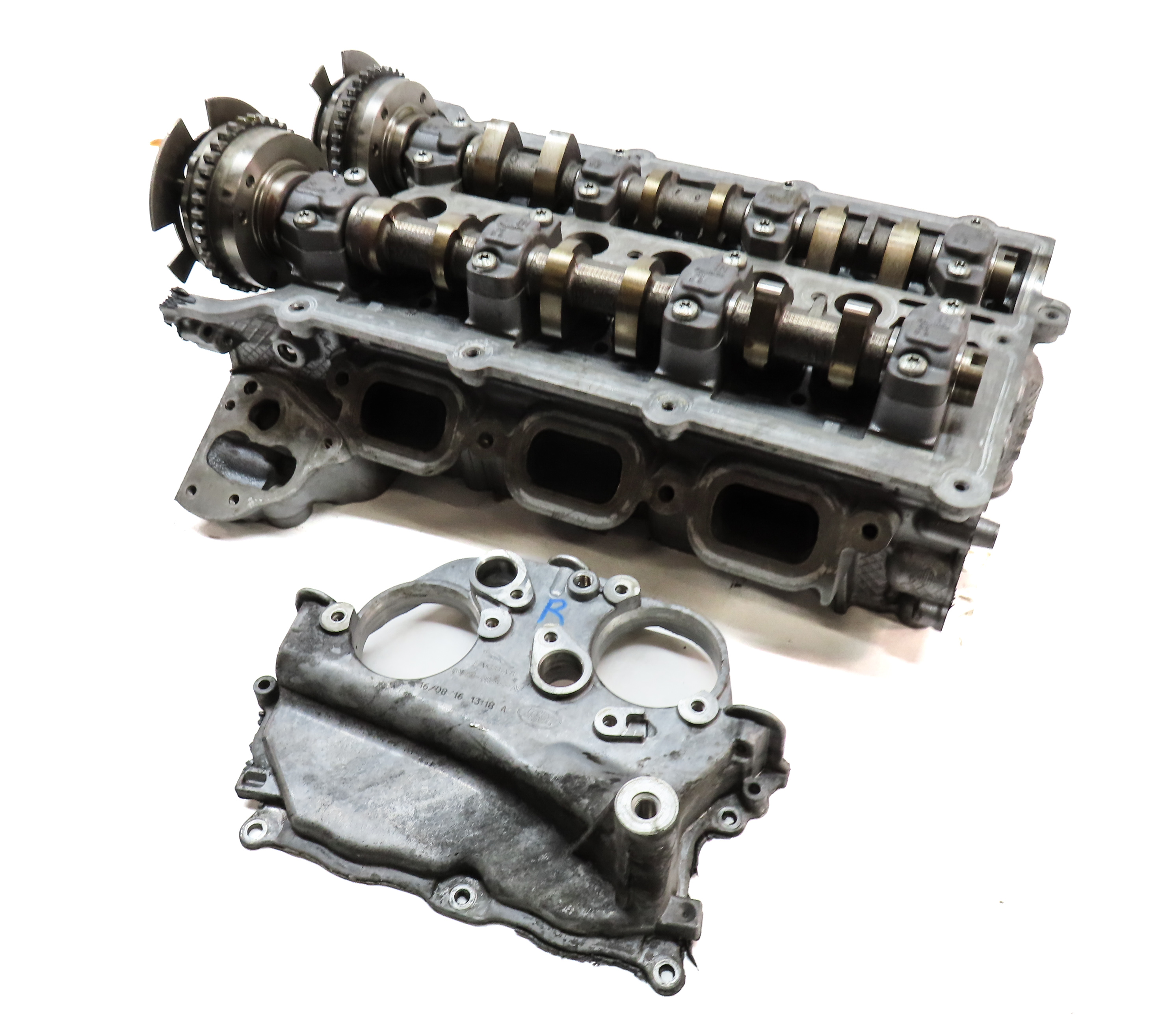 14-19 JAGUAR XE XF XJ RANGE ROVER SPORT LR4 - 3.0L AJ126 SC RIGHT CYLINDER HEAD — exact item pictured